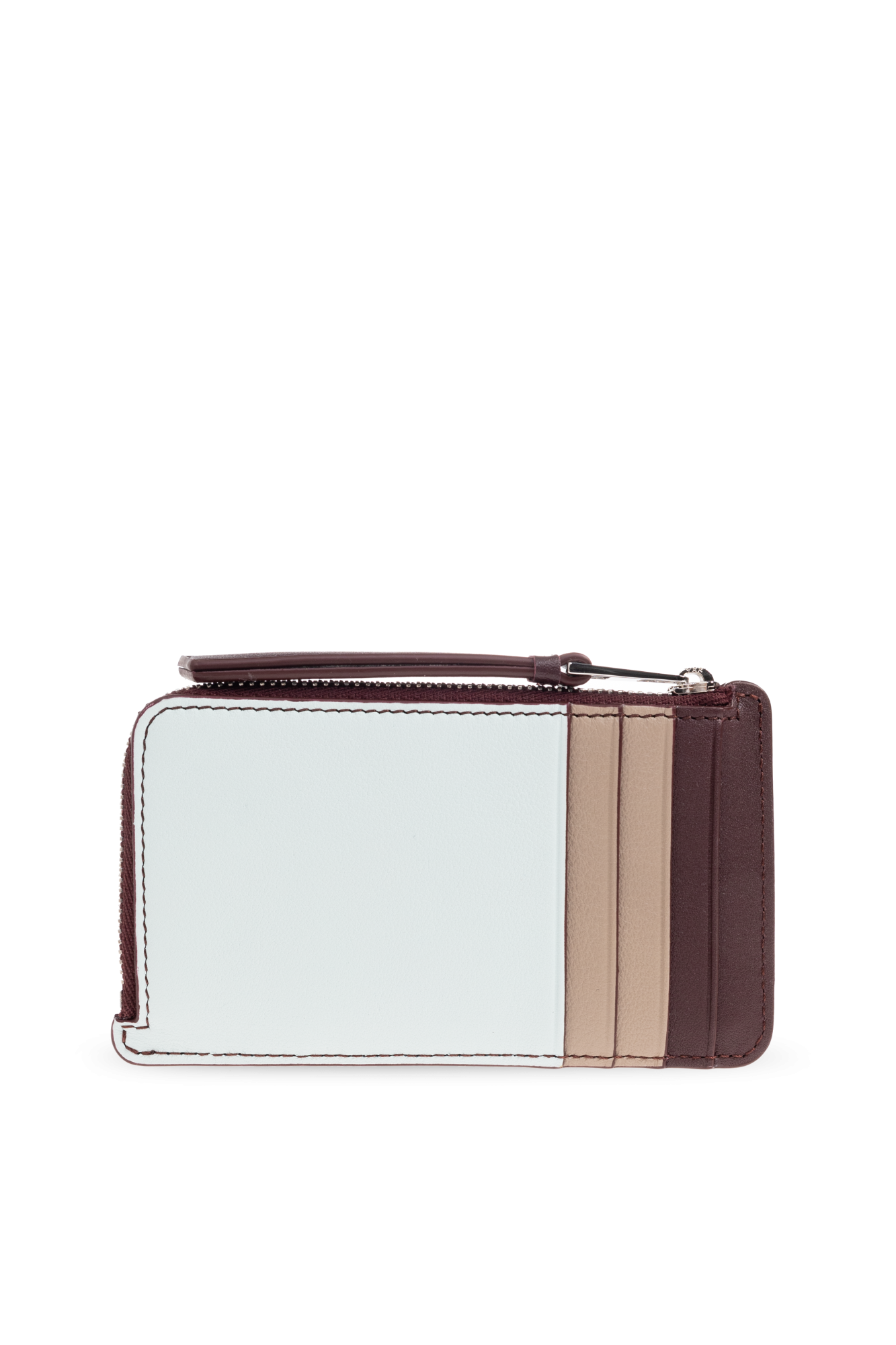 24SS new/LOEWE ノットジップカードケース Card Case Burgundy 24SS new/LOEWE ノットジップカードケース Card Case Burgundy